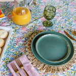 Maggie Oaks Mary Pink Stripe Cloth Napkin