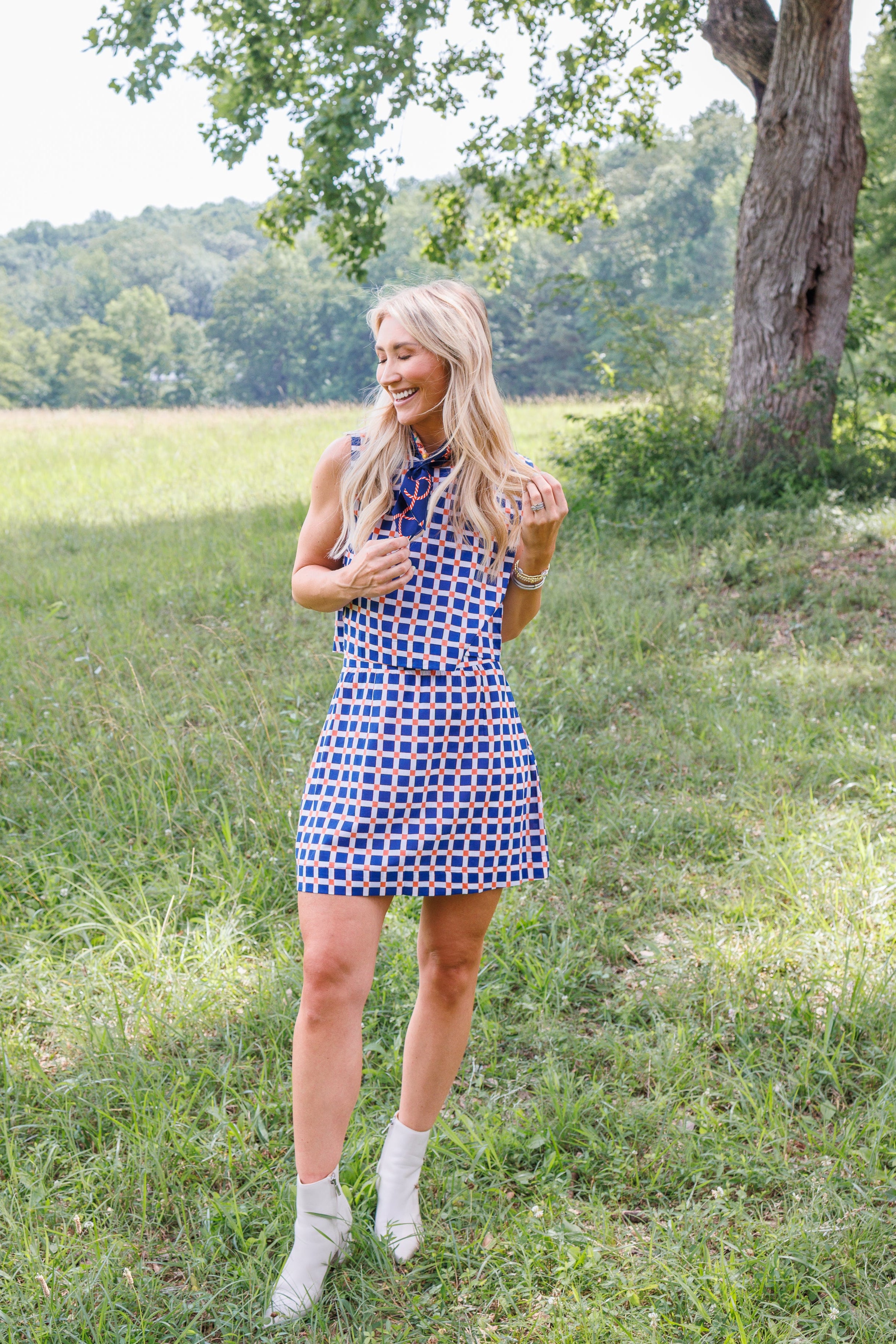 Maggie Oaks Sammi Auburn Mini Skirt