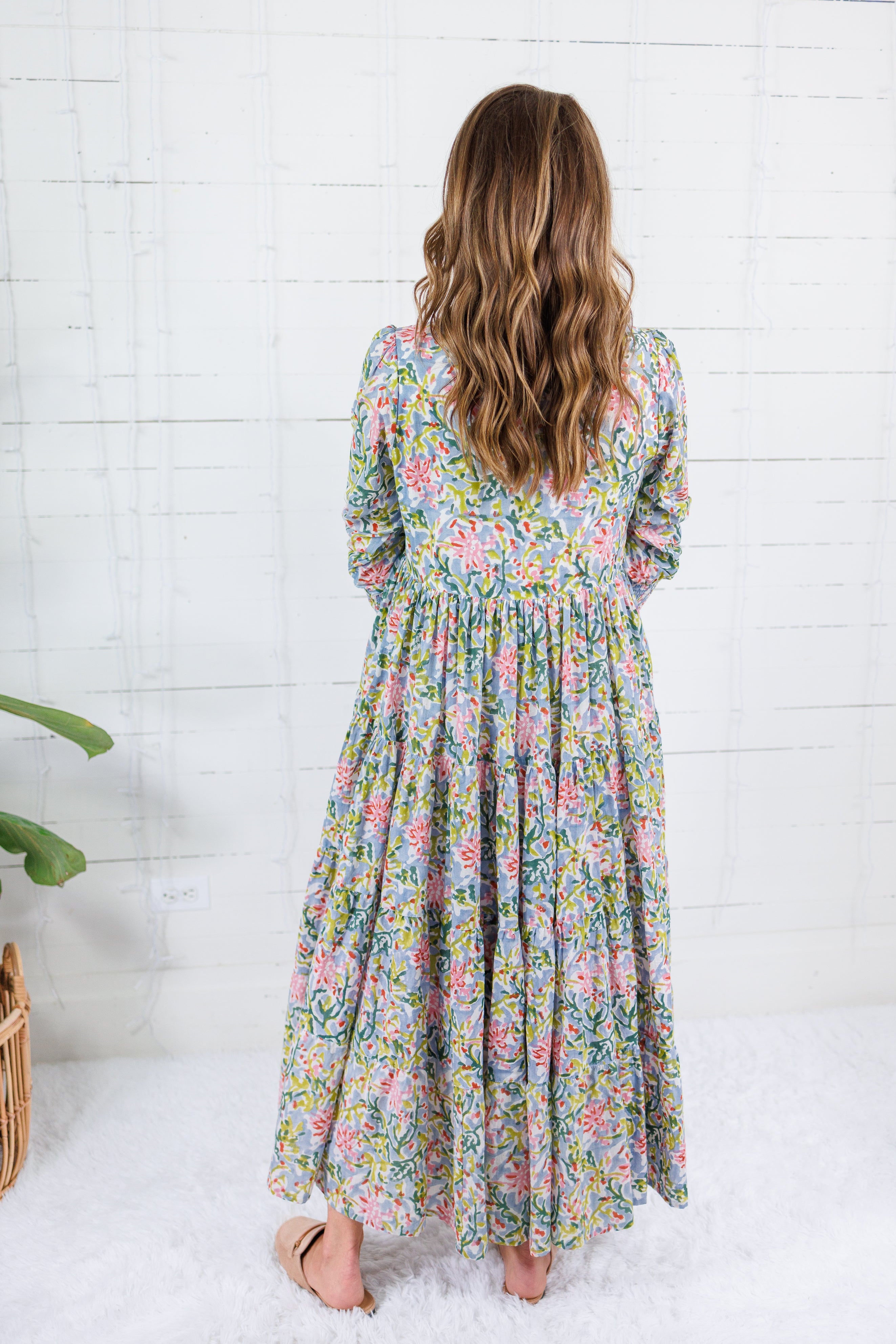 Maggie Oaks Shannon Abstract Maxi Dress