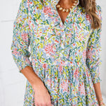 Maggie Oaks Shannon Abstract Maxi Dress