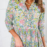 Maggie Oaks Shannon Abstract Maxi Dress