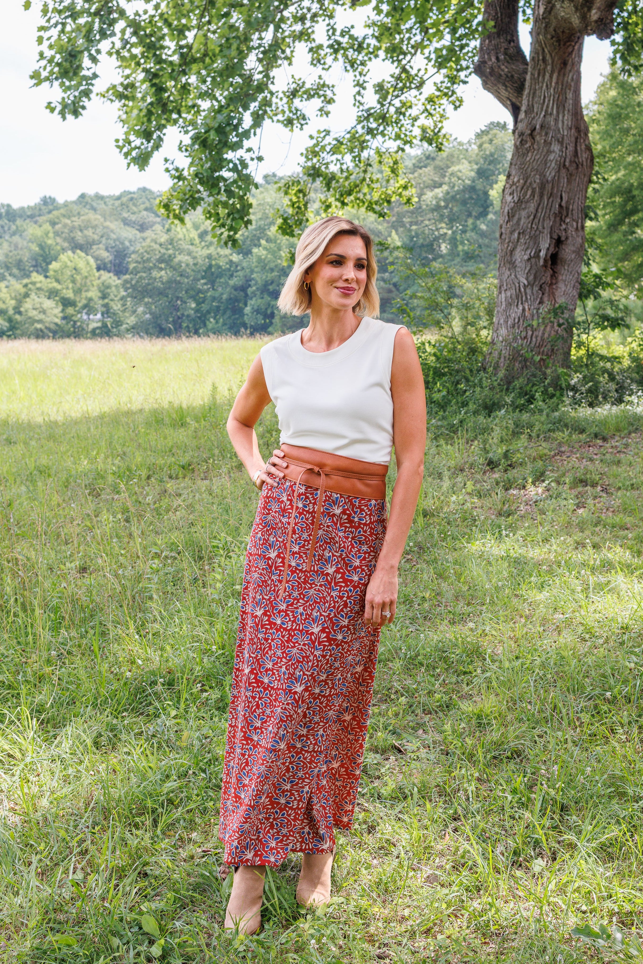 Maggie Oaks Susan Fall Feels Maxi Skirt