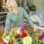 Maggie Oaks Mia Stripes + Floral Top