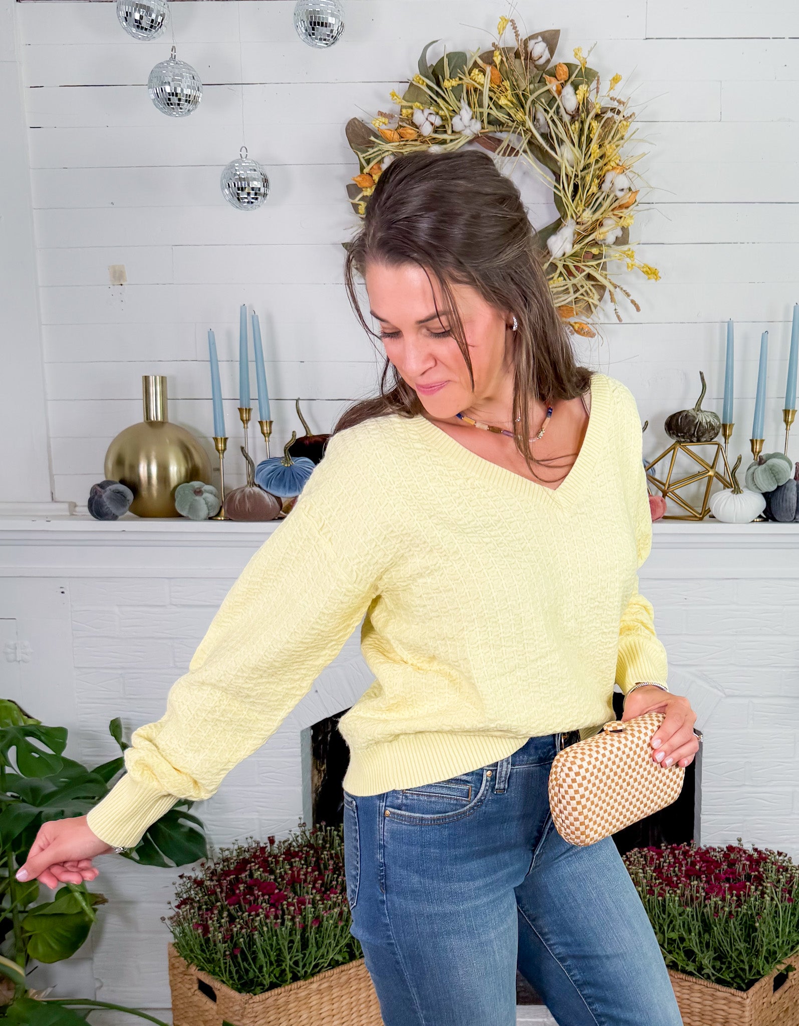 Mara Buttery Yellow Sweater Lucy Paris