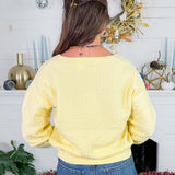 Mara Buttery Yellow Sweater Lucy Paris