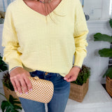 Mara Buttery Yellow Sweater Lucy Paris