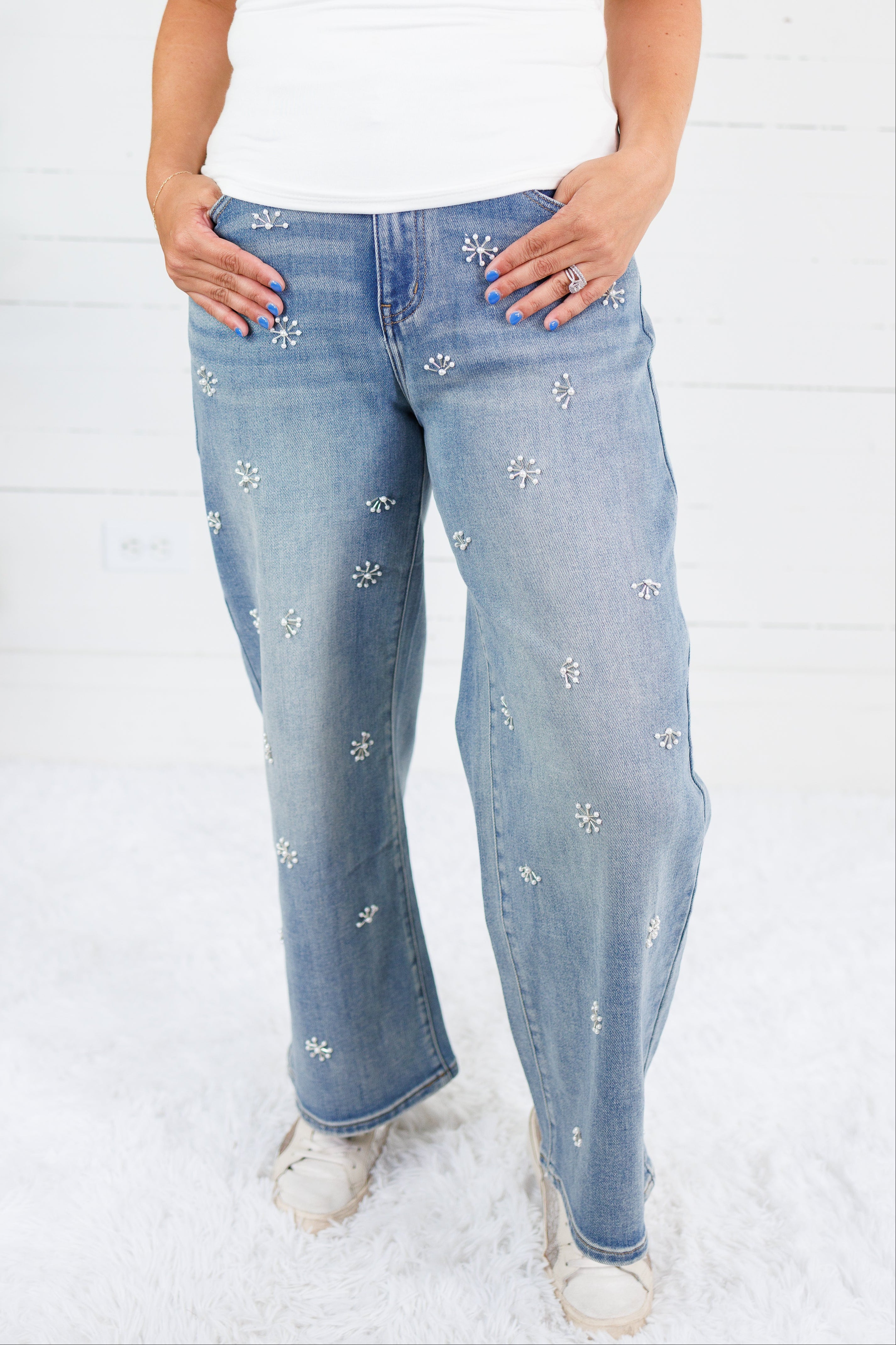 Margaret Pearl Novelty Jean Karlie