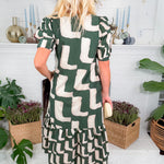Marx Elle Hunter Green Maxi Dress Entro