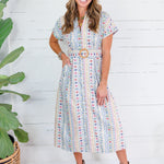 Mary Lou French Cottage Floral Maxi Dress Karlie