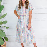 Mary Lou French Cottage Floral Maxi Dress Karlie
