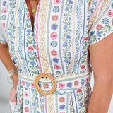 Mary Lou French Cottage Floral Maxi Dress Karlie