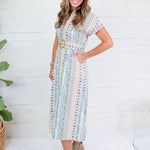 Mary Lou French Cottage Floral Maxi Dress Karlie
