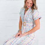 Mary Lou French Cottage Floral Maxi Dress Karlie