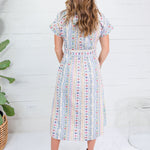 Mary Lou French Cottage Floral Maxi Dress Karlie
