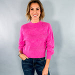 McClendon Fuchsia Sweater 