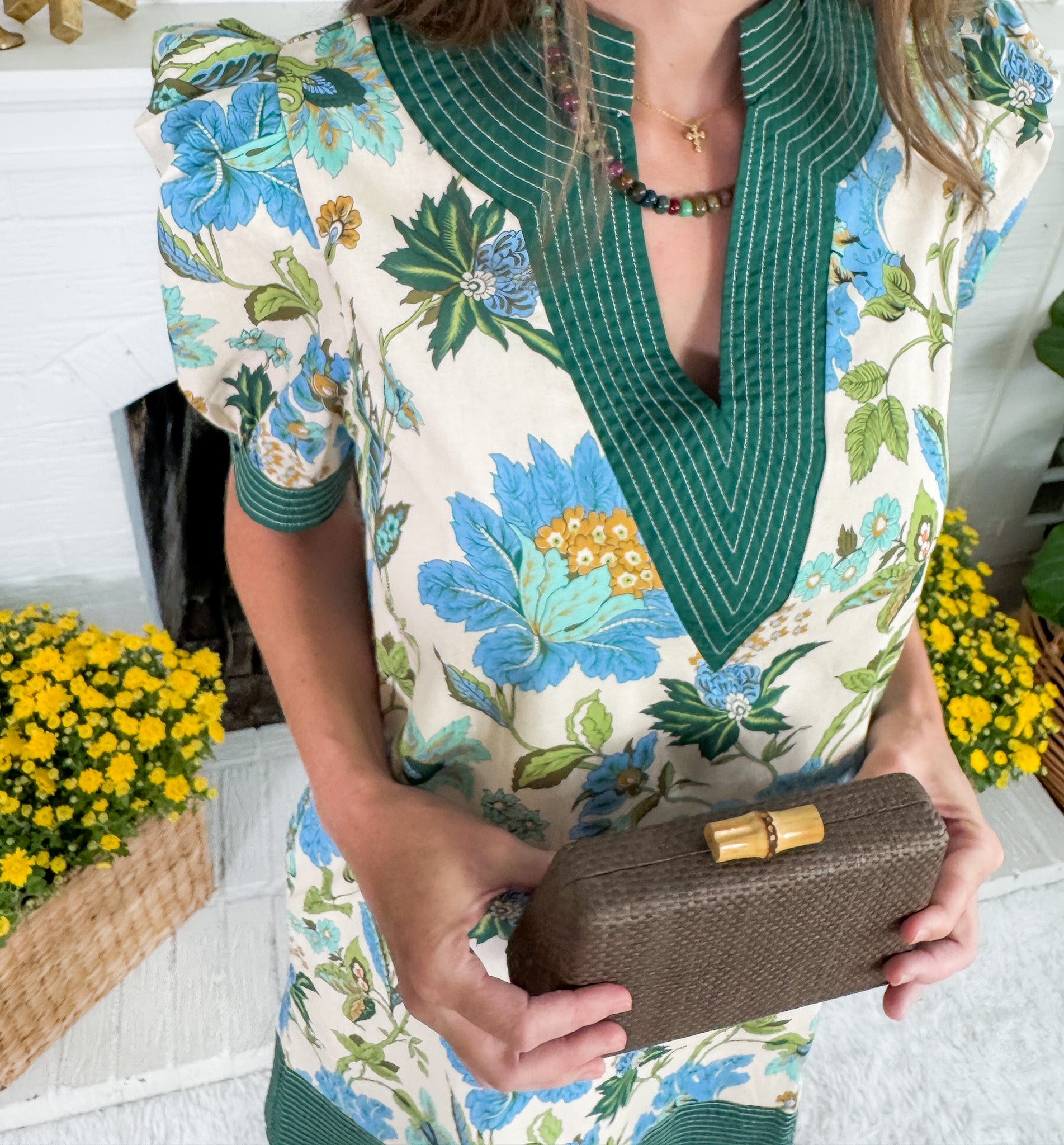 McGee Ecru Mini Dress Entro