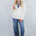 Meg Earn Wash High Rise Wide Leg Raw Hem Jeans KUT