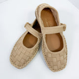 Meg Natural Woven Spring Shoe