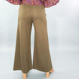 Meg Olive Wide Leg Trouser Pants KUT