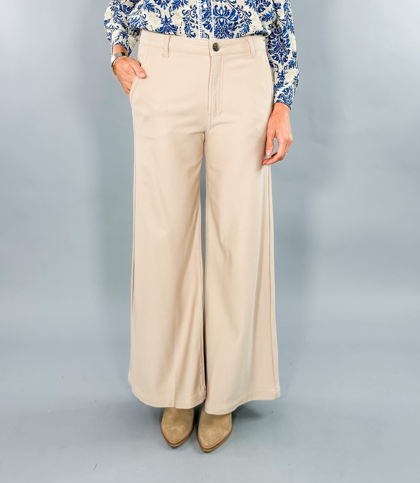 Meg Stone Wide Leg Trouser Pant KUT