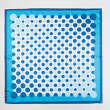 Melvin Polka Dot Print Square Scarf