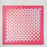 Melvin Polka Dot Print Square Scarf