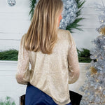 Midas Gold Shimmer Top