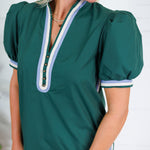 Miles Hunter Sport Trimmed Mini Dress Entro
