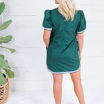 Miles Hunter Sport Trimmed Mini Dress Entro