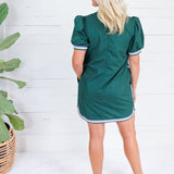 Miles Hunter Sport Trimmed Mini Dress Entro