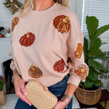 Millie Pumpkin Sweatshirt Mary Square