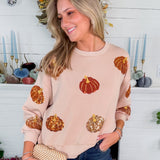 Millie Pumpkin Sweatshirt Mary Square