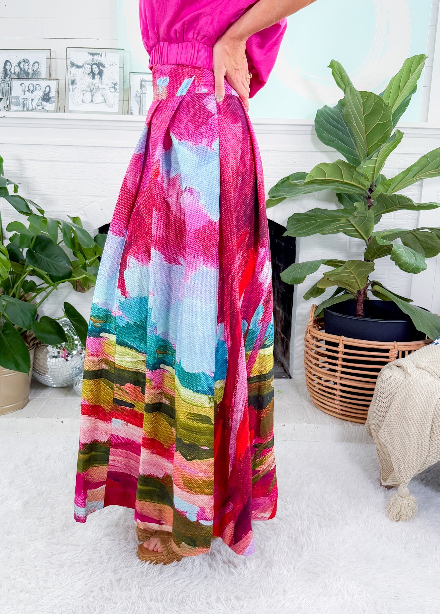 Milly Bellamy Sunset Maxi Skirt Emily Mccarthy