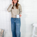 Milly Greige Shimmer Sweater Molly Bracken