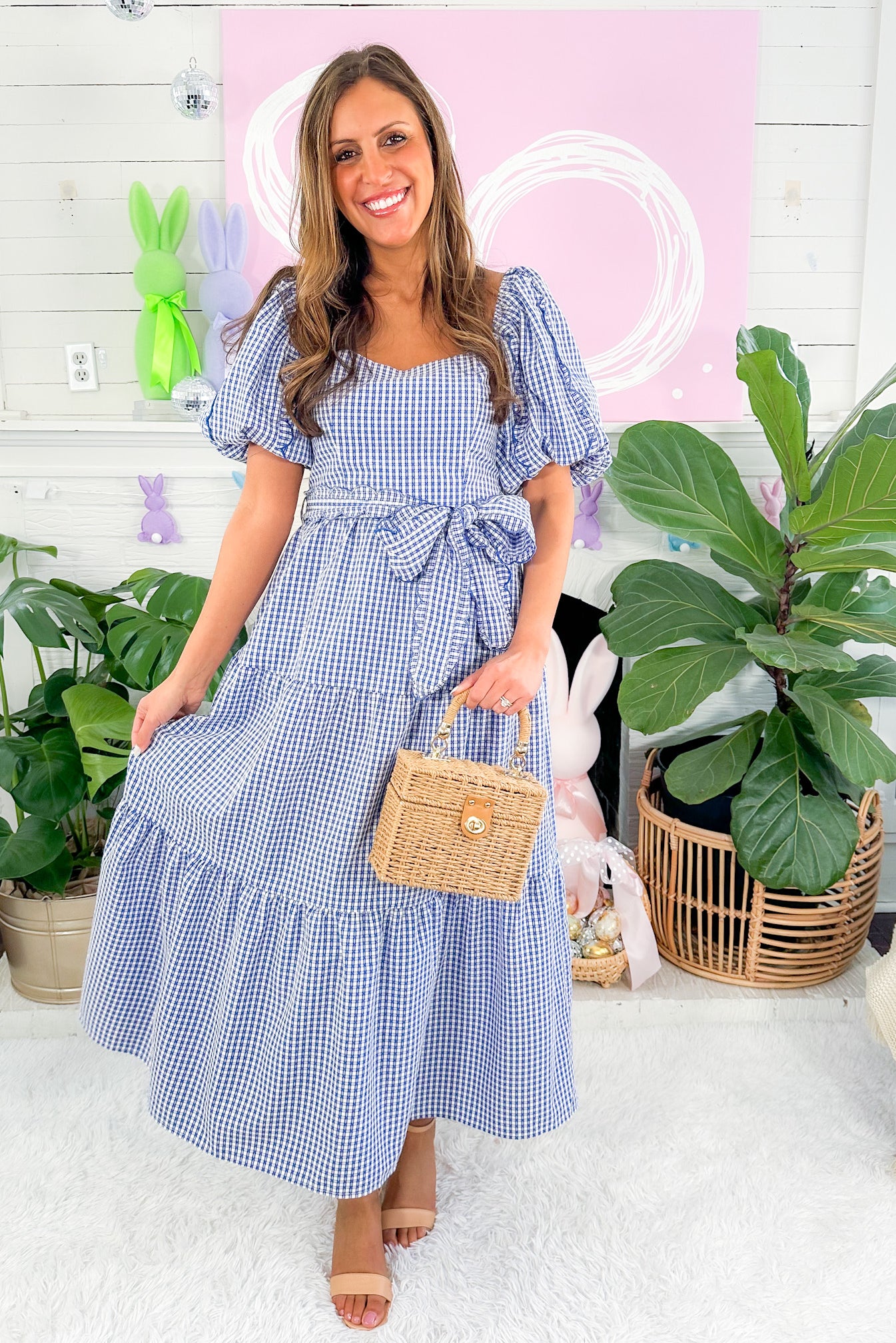 Miramar Sea Blue Maxi Dress