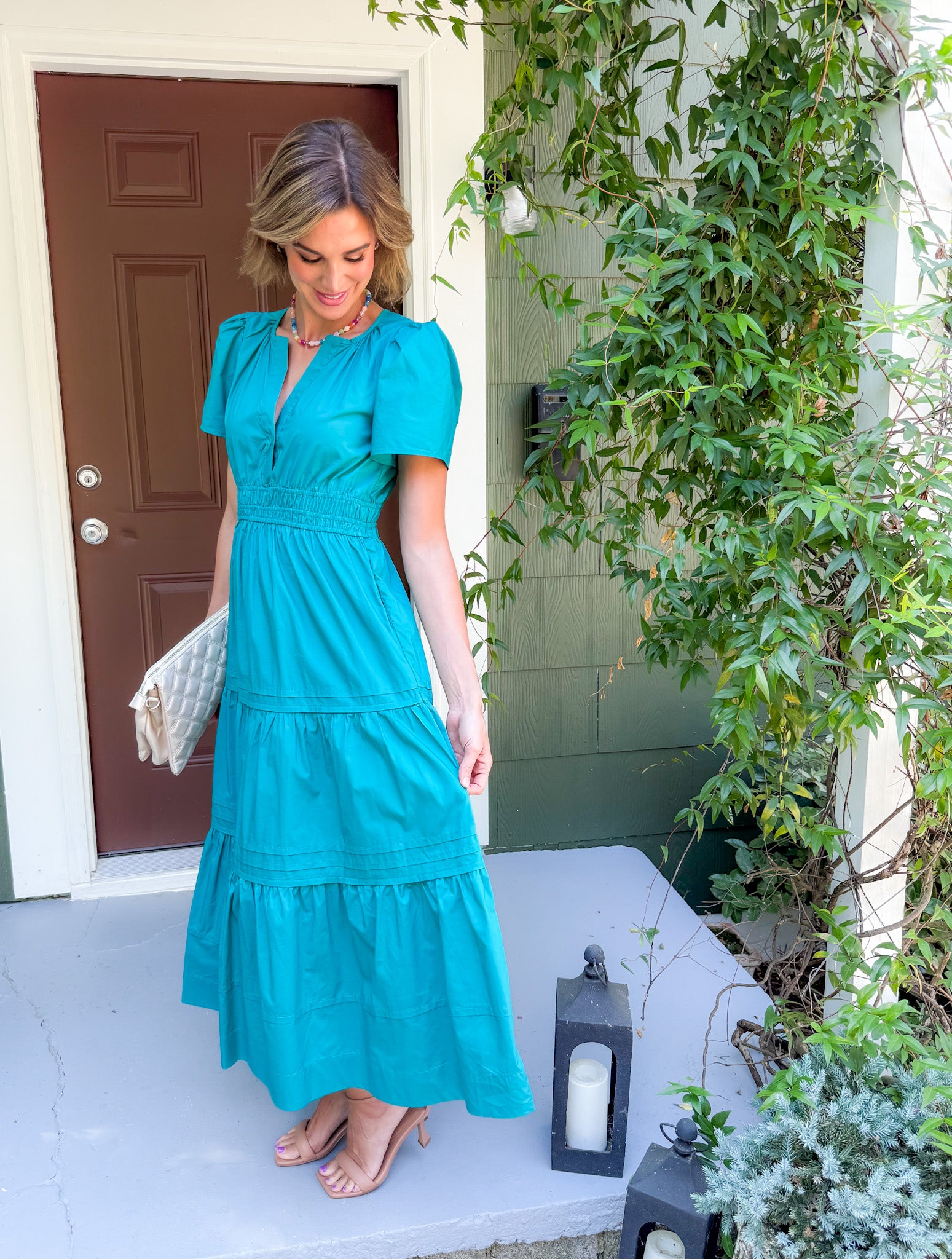 Molly Emerald Green Maxi Dress Molly Bracken