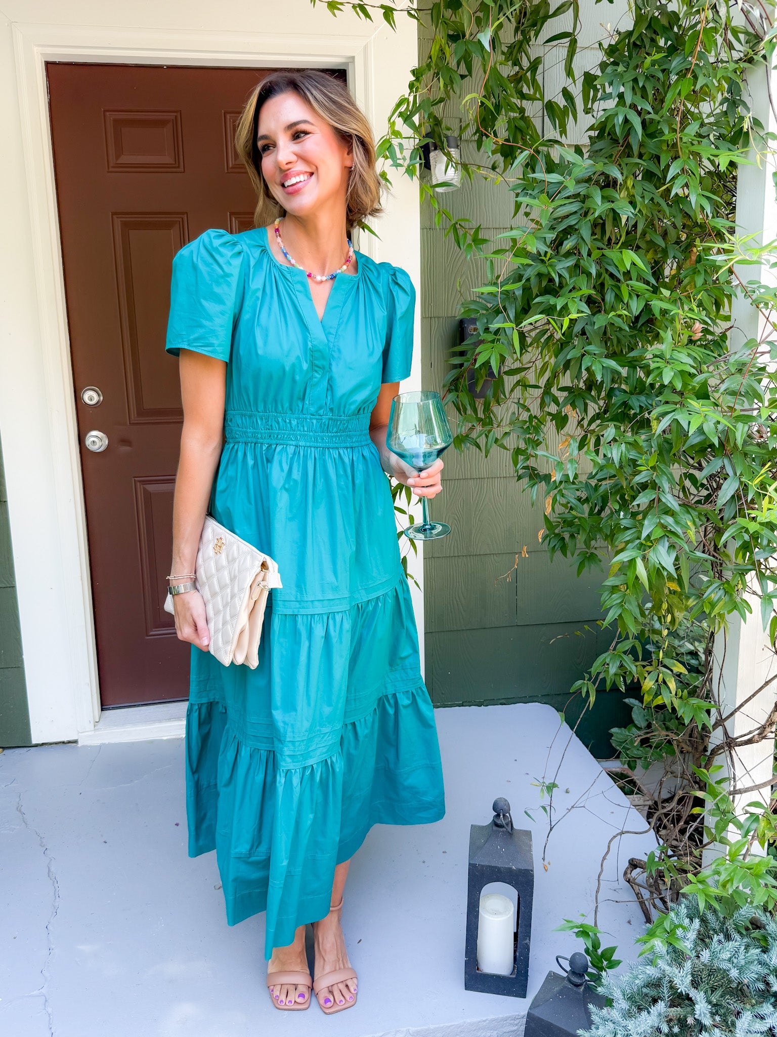 Molly Emerald Green Maxi Dress Molly Bracken