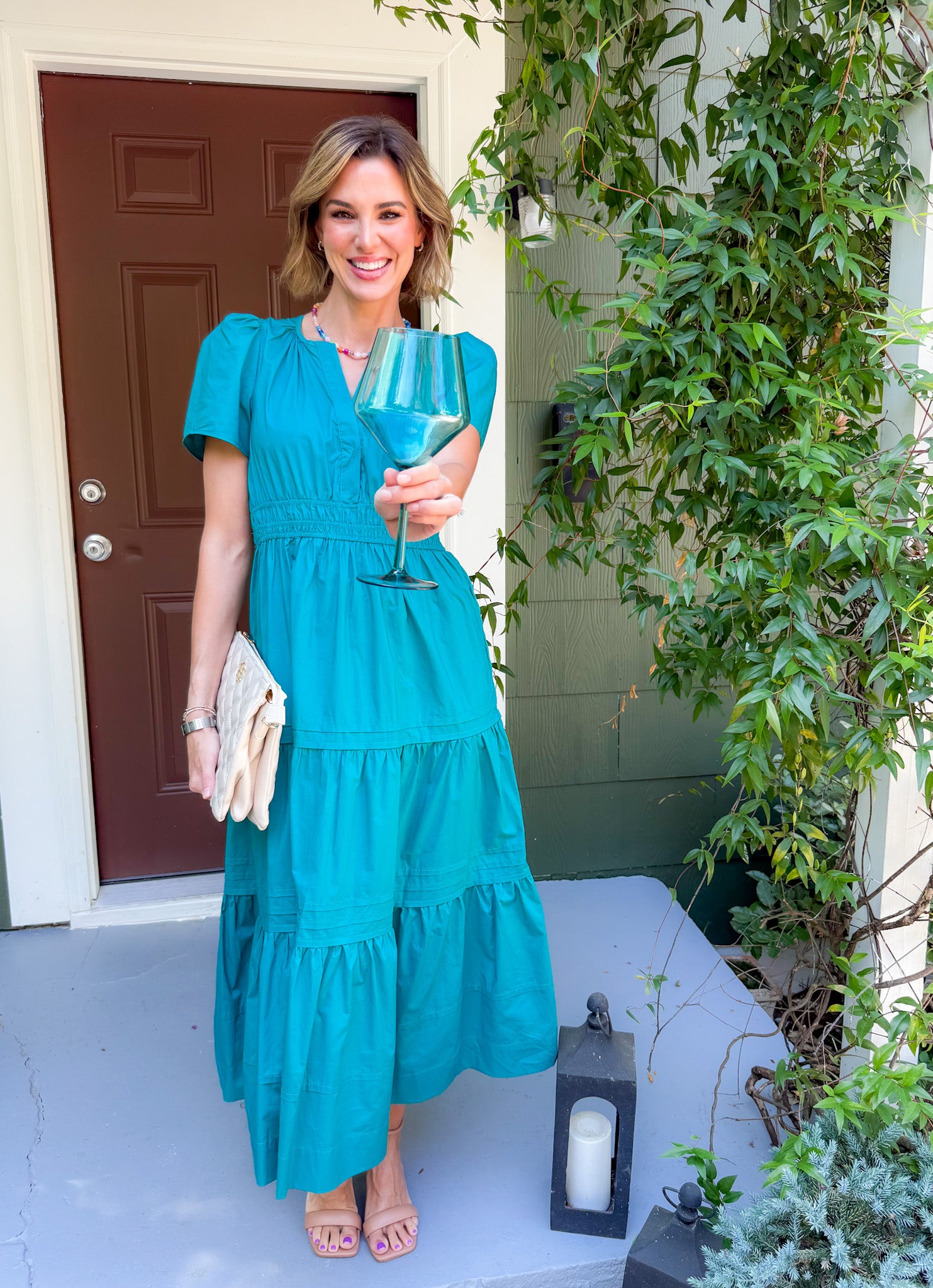 Molly Emerald Green Maxi Dress Molly Bracken