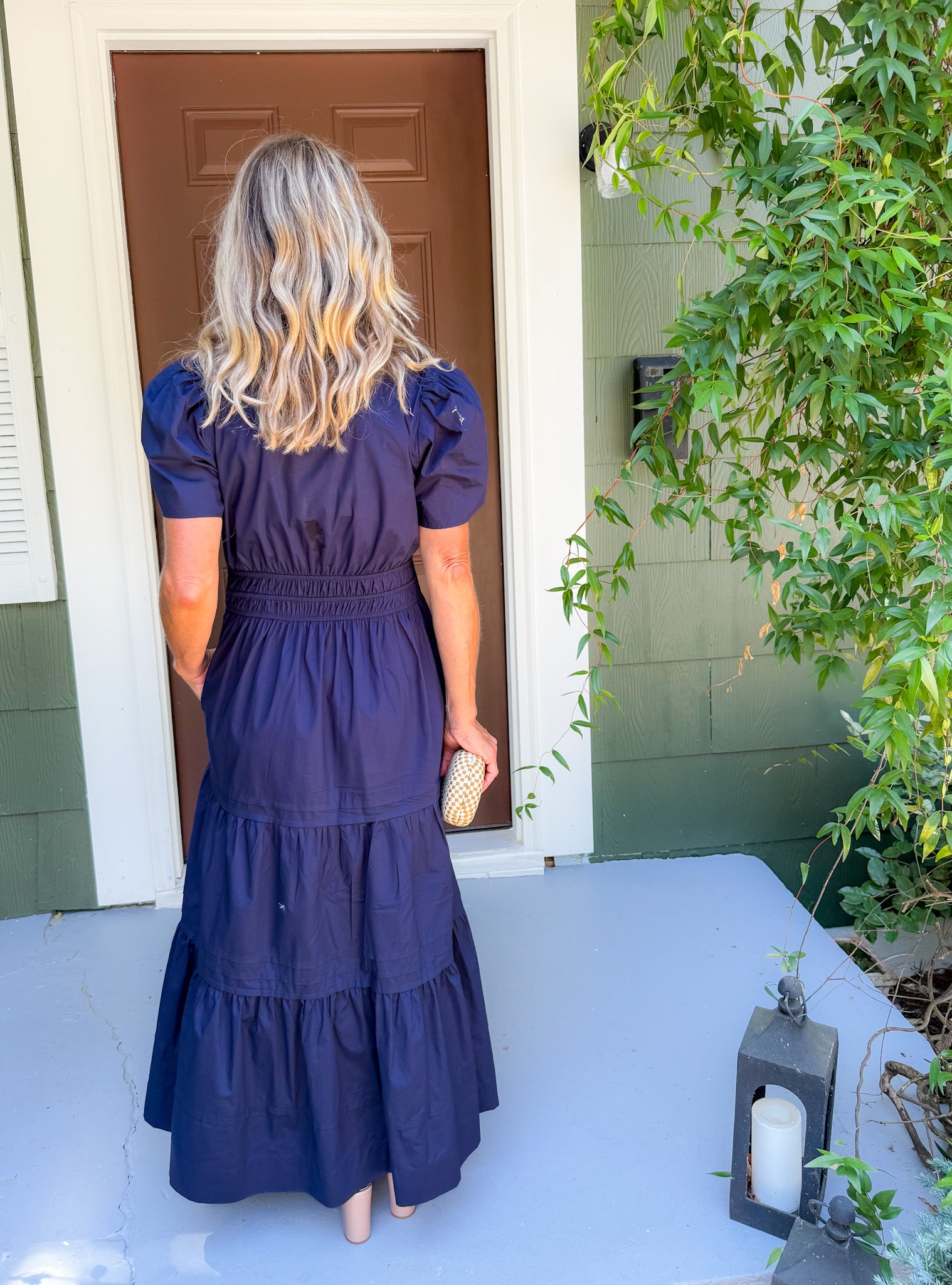 Molly Navy Blue Maxi Dress Molly Bracken