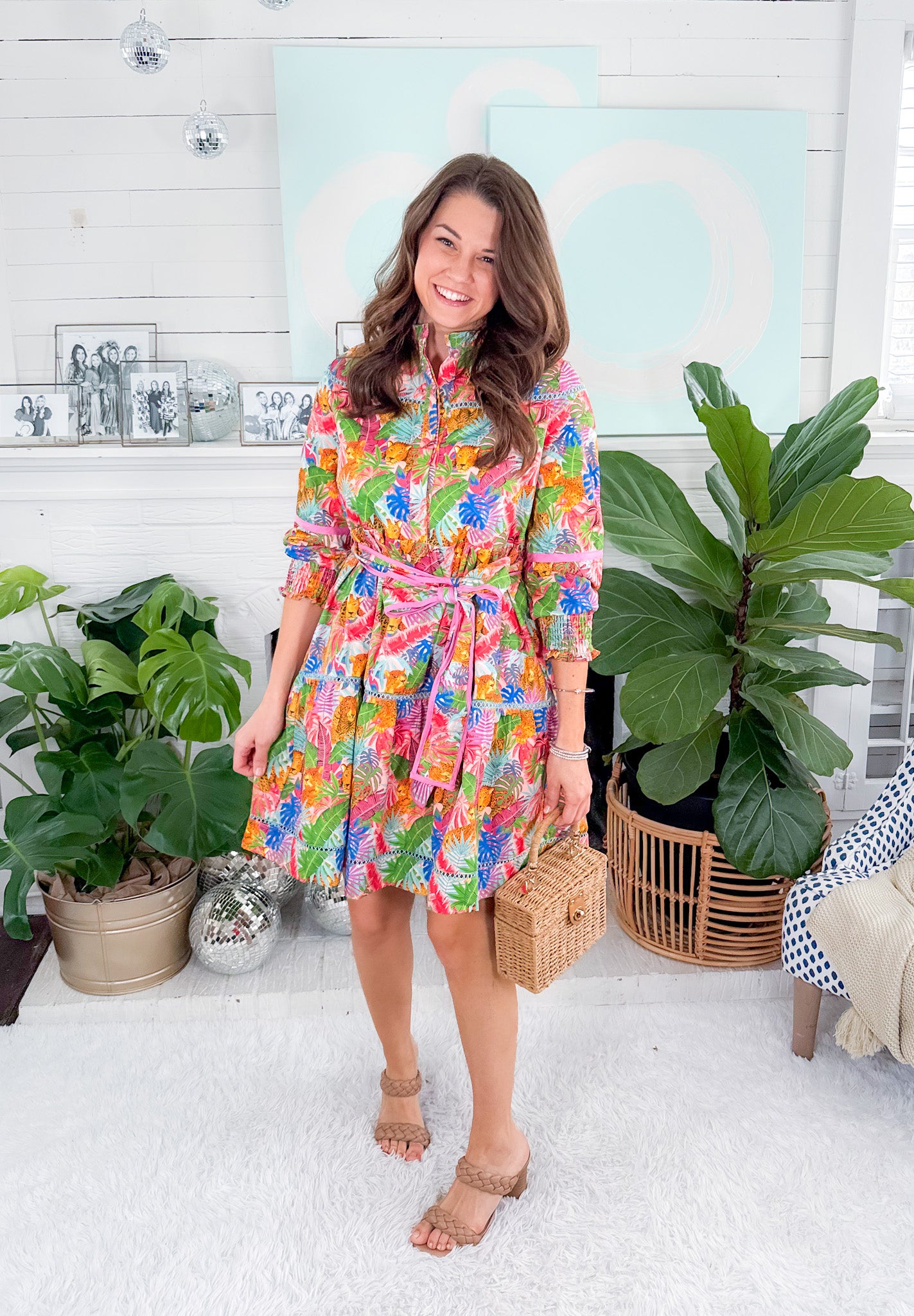 Monet Lion Tamer Mini Dress Marie by Victoria Dunn