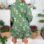 Monica Hunter Floral Mini Dress