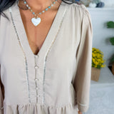 Monroe Doeskin Top Mary Square