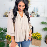 Monroe Doeskin Top Mary Square