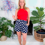 Murphy Navy Big Dot Shorts