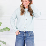 Murphy Mint Stripe Cardigan Wishlist