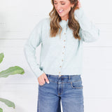 Murphy Mint Stripe Cardigan Wishlist