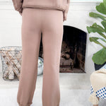 Mushroom Wide Leg Knit Pant BOBI