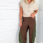 Myles Multi Color Corduroy Pants Compania Fantastica