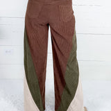 Myles Multi Color Corduroy Pants Compania Fantastica