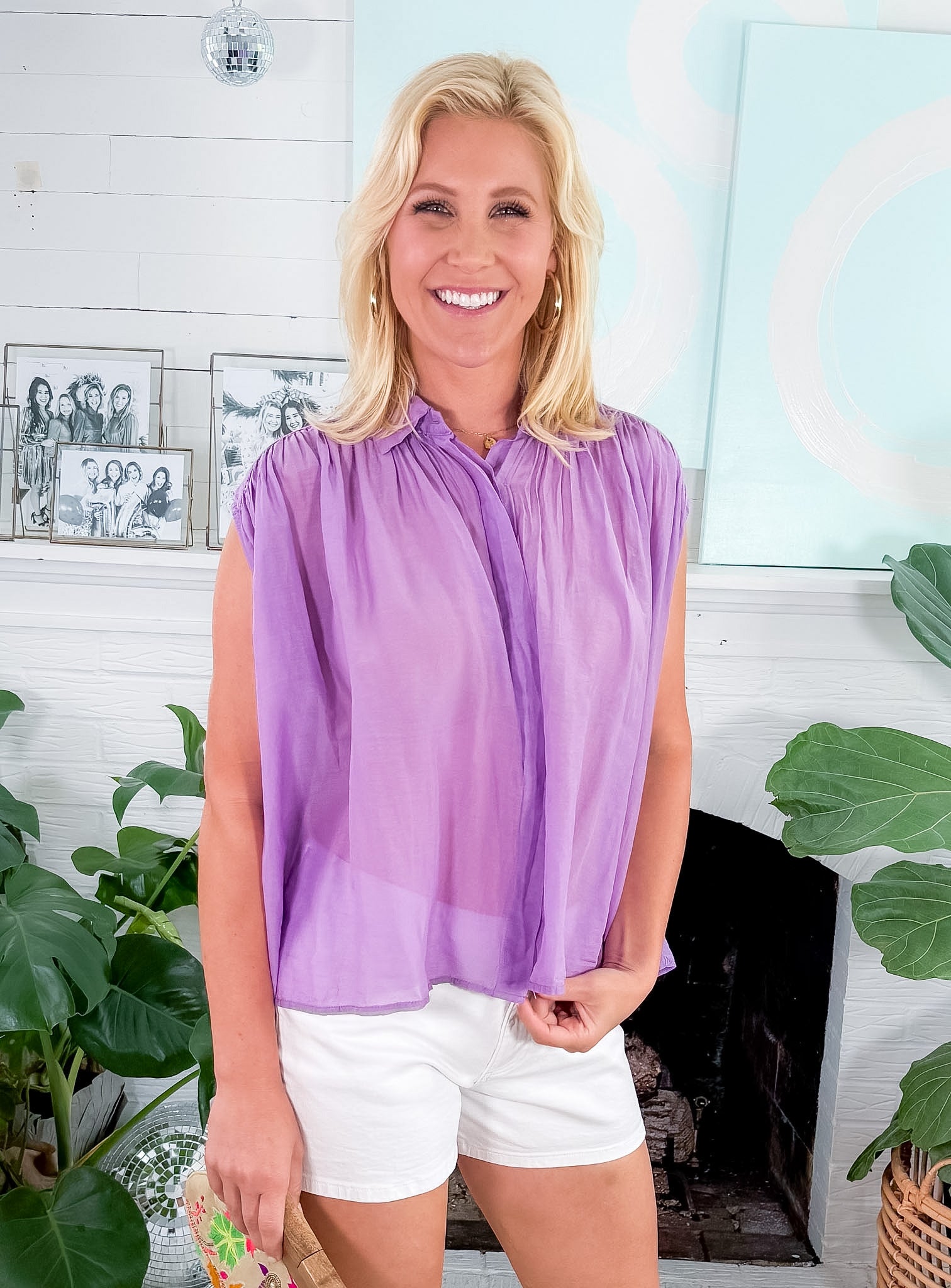 Naika Lilac Top FRNCH